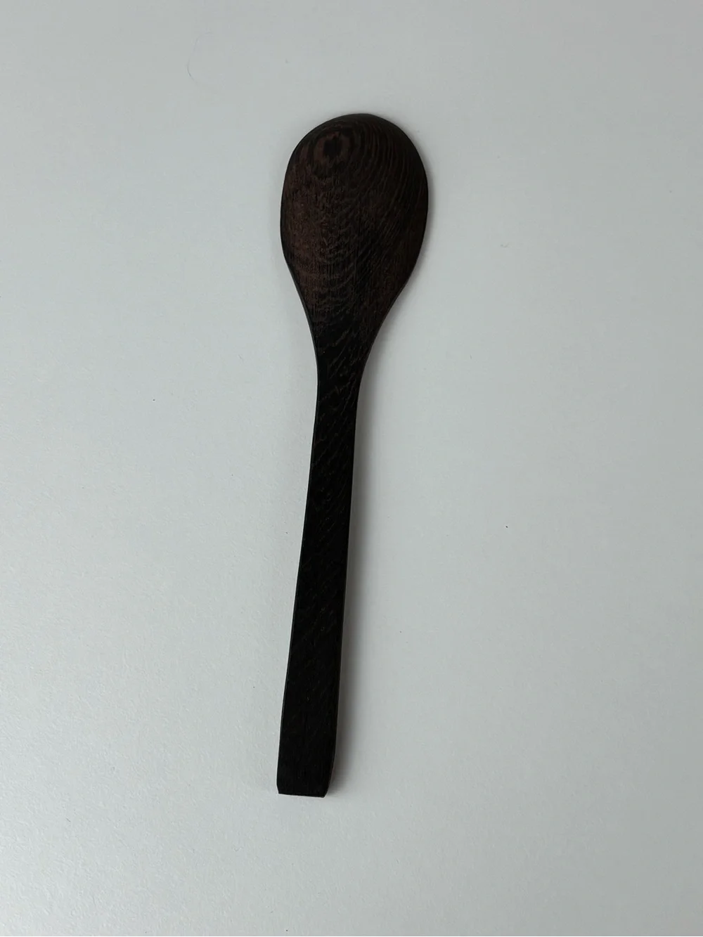 Coconut Shell Bowl with wooden Spoon - Natural Dark Brown
